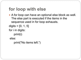 Types of Statements in Python Programming Language | PPT image.