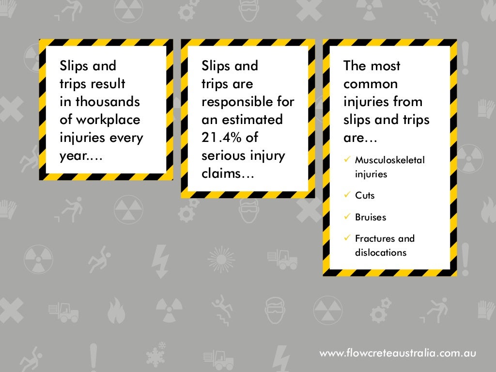 The Effects of Slips and Trips in the Workplace