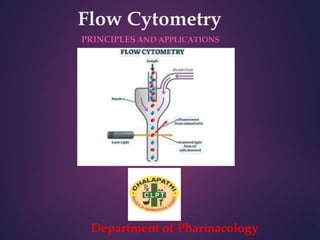 Flow Cytometry
PRINCIPLES AND APPLICATIONS
Department of Pharmacology
 