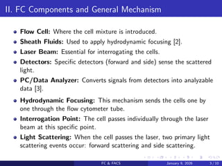 Flow Cytometry and Fluorescence Activated Cell Sorting | PDF