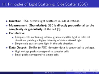 Flow Cytometry and Fluorescence Activated Cell Sorting | PDF