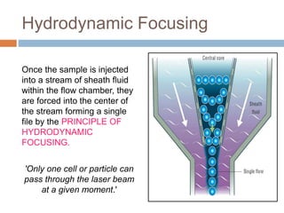 Hydrodynamic Principles Flowcytometry by asif | PPSX