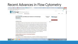Recent Advances in Flow Cytometry
 