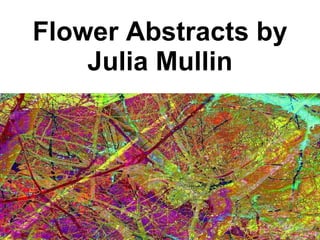 Flower Abstracts by Julia Mullin 