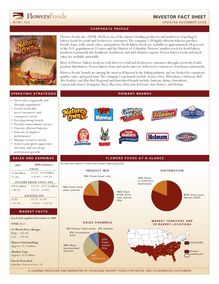 Flower Foods Investorfactsheet
