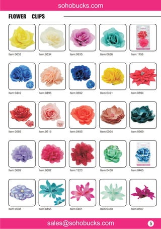 Flower hair- clips-page-2