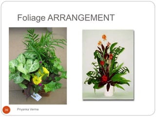 Foliage ARRANGEMENT
39 Priyanka Verma
 