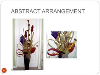 ABSTRACT ARRANGEMENT
42 Priyanka Verma
 