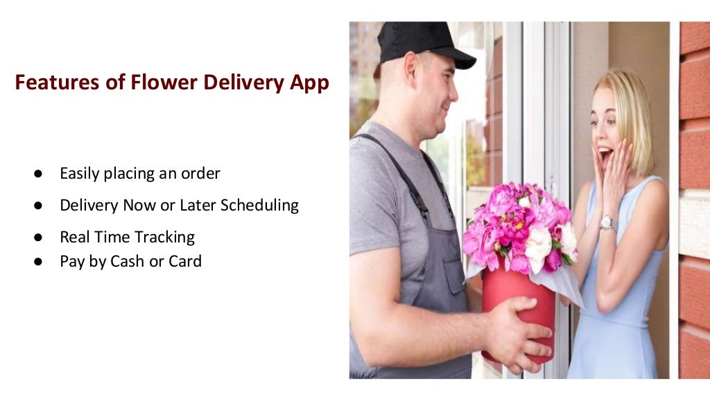 Get Fresh flowers with on demand flower delivery app