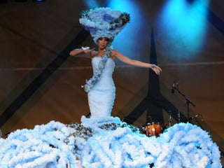Flower dress festival
