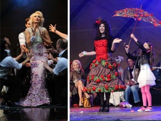 Flower dress festival