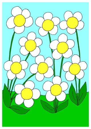 Flower reward chart
