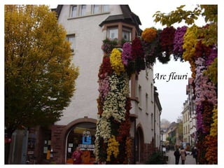 Arc fleuri