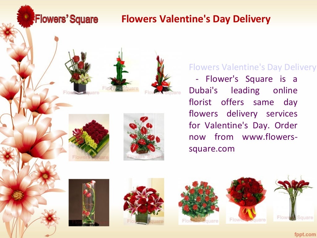Online Flower Shop Dubai, Flowers Valentine's Day Delivery