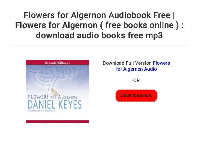 flowers for algernon free online