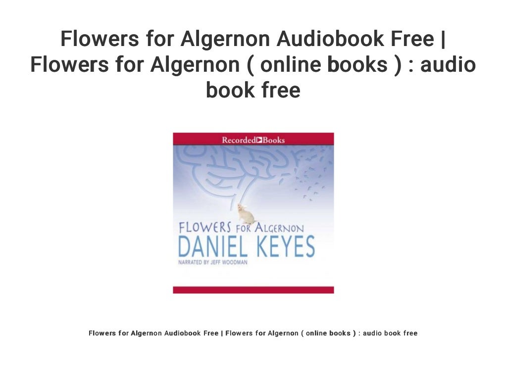 Read Flowers For Algernon Online Free