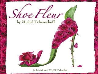 Flower Shoes- By Michel Tcherevkoff
