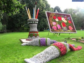 Flower show in kiev