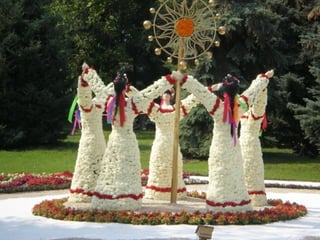 Flower show in kiev