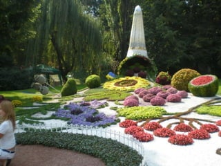 Flower show in kiev