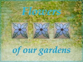 Flowers of ourgardens 
