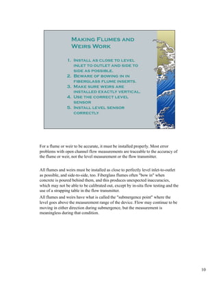 Flow Like an Egyptian: The Basics of Open Channel Flow | PDF