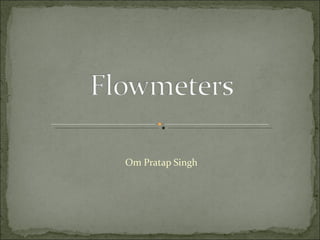 Om Pratap Singh 