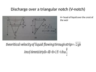 Flow measurement - Applications of Bernoulli's equation | PPTX