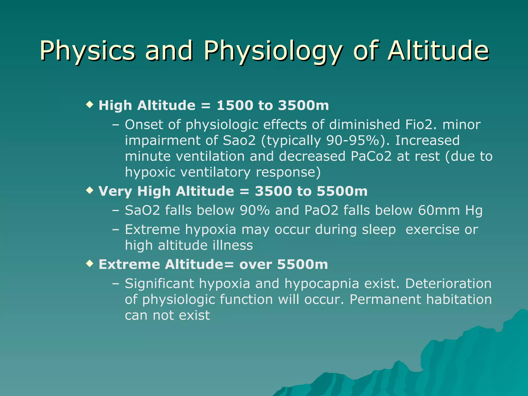 Flowmeters influence of altitude and impact of | PPT