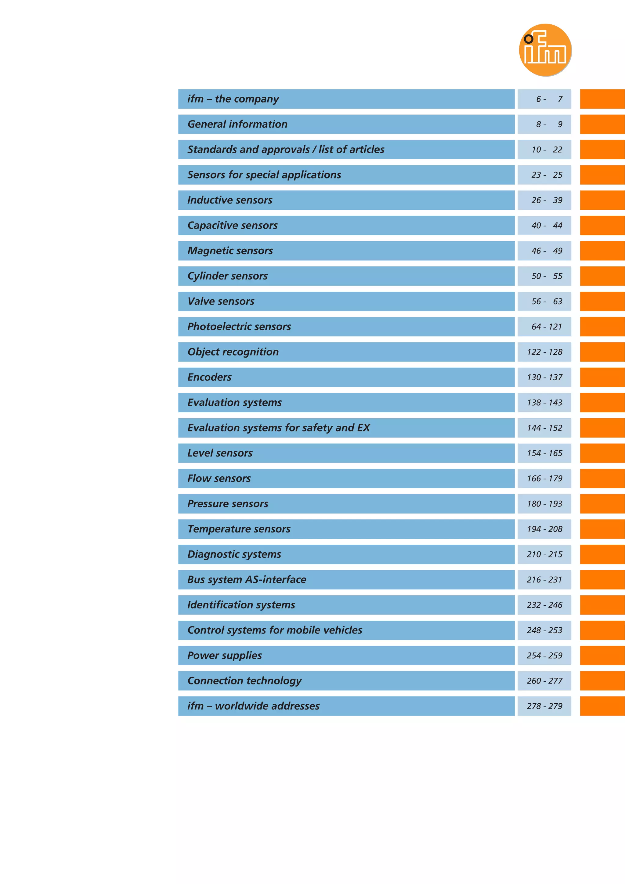 ifm Flow Meters and Sensors - 2012 Brochure | PDF | Manufacturing ...