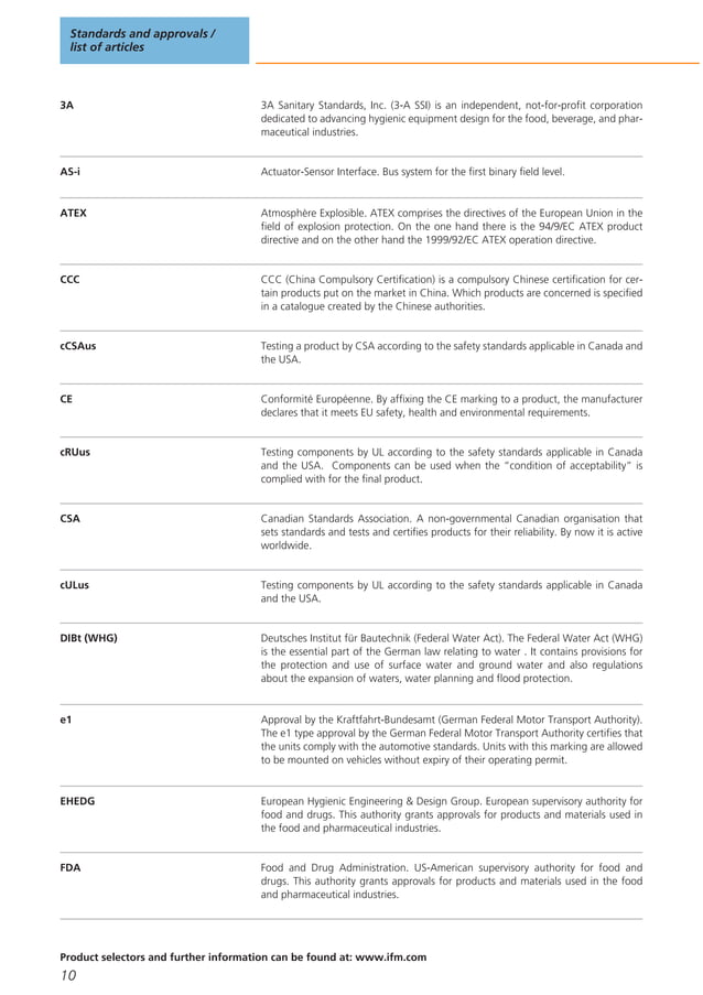 ifm Flow Meters and Sensors - 2012 Brochure | PDF | Manufacturing ...
