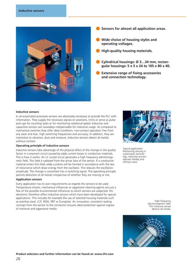 ifm Flow Meters and Sensors 2012 Brochure PDF