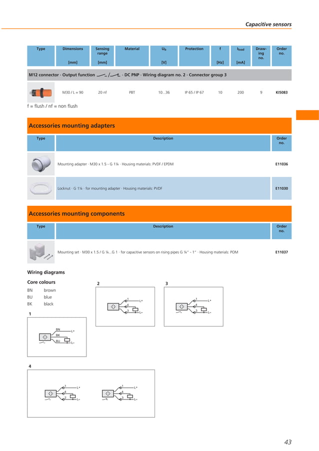 ifm Flow Meters and Sensors 2012 Brochure PDF