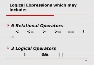 Flow of control c++ | PPT