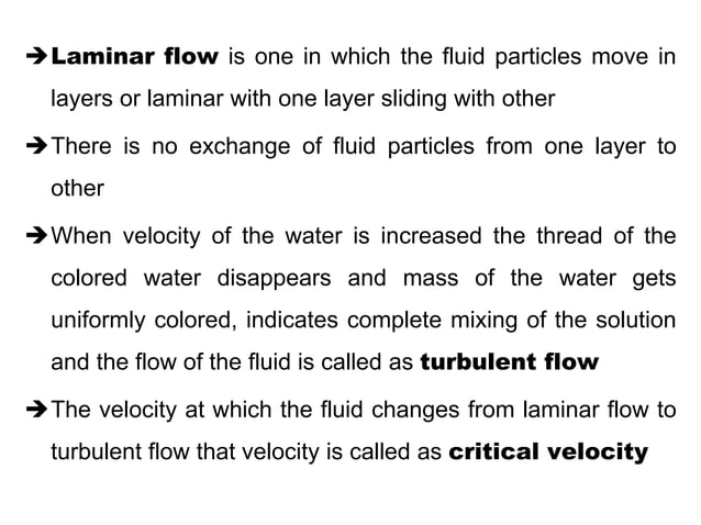 Strong Flow Degrease Like Flowing Fluid Flow of Fluids.ppt