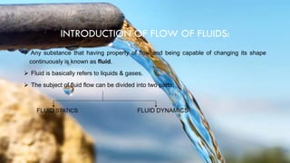 Fluids Changing Shape flow of fluids, Engineering, pharmacy,SU. | PDF