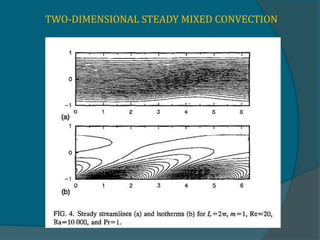 TWO-DIMENSIONAL STEADY MIXED CONVECTION
 