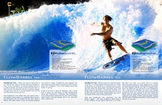 Flow Rider Shape Flow rider brochure | PDF
