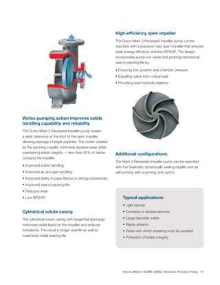 Flowserve_Mark_3_pump_brochure asme ansi chemical process | PDF