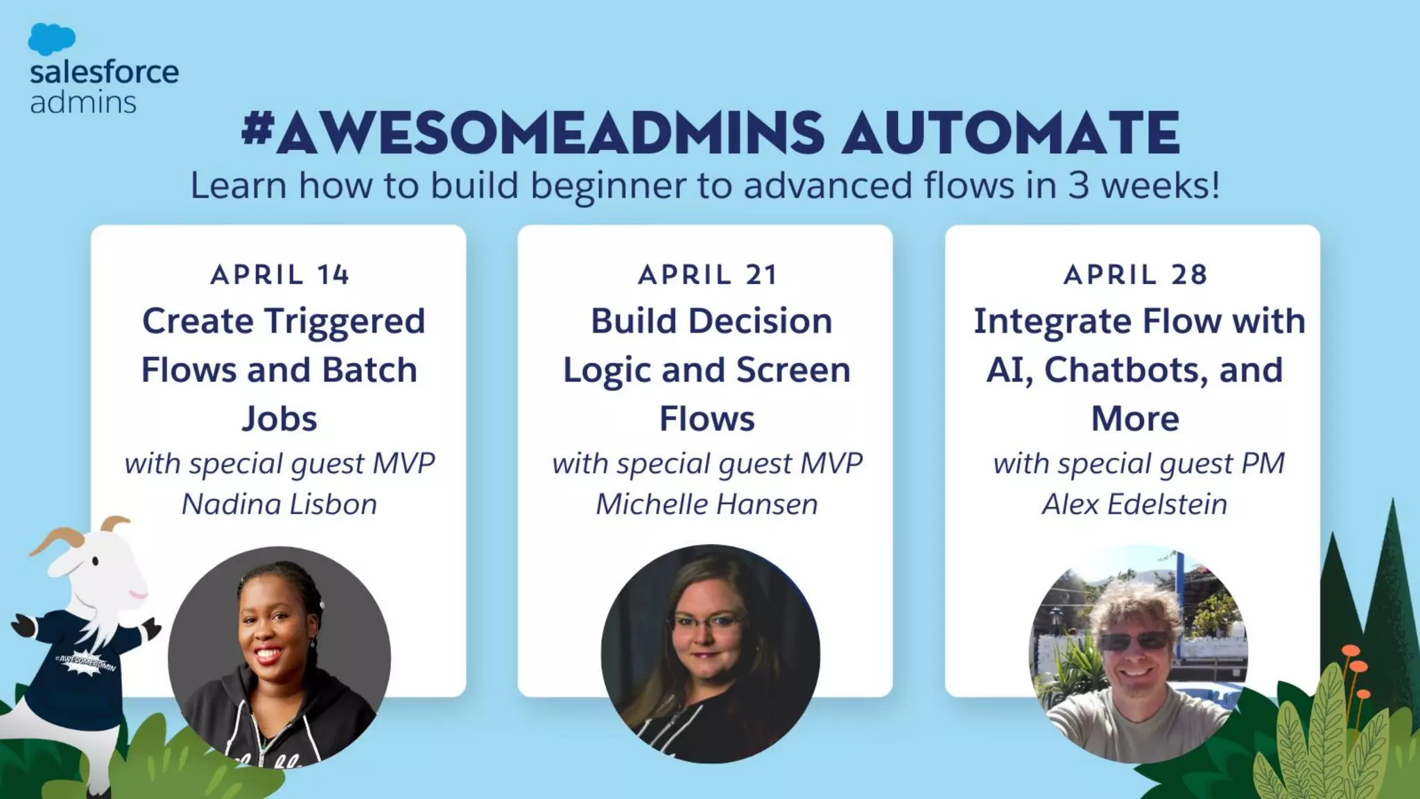 #AwesomeAdmins Automate: Create Triggered Flows and Batch Jobs