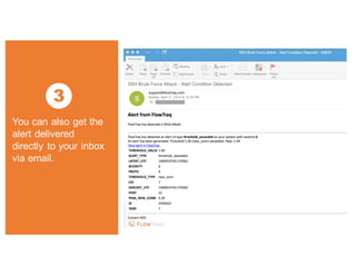 3
You can also get the
alert delivered
directly to your inbox
via email.
 