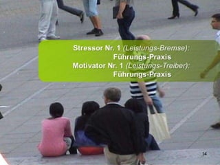 Was legt uns quer?
14
 