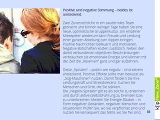 Positive Ausnahmen
Was ist
anders?
Was können
wir lernen?
Was ist
anders?
Was können
wir lernen?
93
 