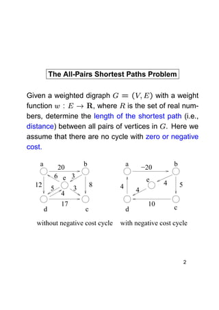 Floyd warshall-algorithm | PDF