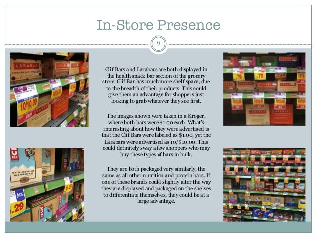 Primarily Targets Women 8 9 In Store Presence Clif Bars Primarily Targets Women 8 9 In Store Presence Clif Bars