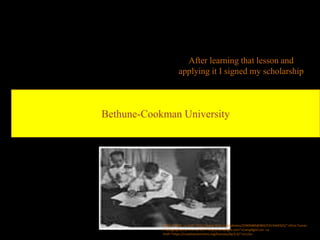 After learning that lesson and
applying it I signed my scholarship
Bethune-Cookman University
Photo Credit: <a href="http://www.flickr.com/photos/25909489@N02/5315444323/">Chris Turner
Photography</a> via <a href="http://compfight.com">Compfight</a> <a
href="https://creativecommons.org/licenses/by/2.0/">cc</a>
 
