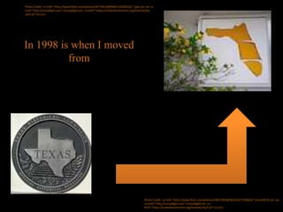 In 1998 is when I moved
from
Photo Credit: <a href="http://www.flickr.com/photos/44776614@N00/124200232/">jpo</a> via <a
href="http://compfight.com">Compfight</a> <a href="https://creativecommons.org/licenses/by-
sa/2.0/">cc</a>
Photo Credit: <a href="http://www.flickr.com/photos/58871905@N03/5627784663/">dno1967b</a> via
<a href="http://compfight.com">Compfight</a> <a
href="https://creativecommons.org/licenses/by/2.0/">cc</a>
 