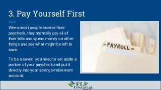 4 Steps Families Can Take to Begin Saving Some of Their Hard Earned Money