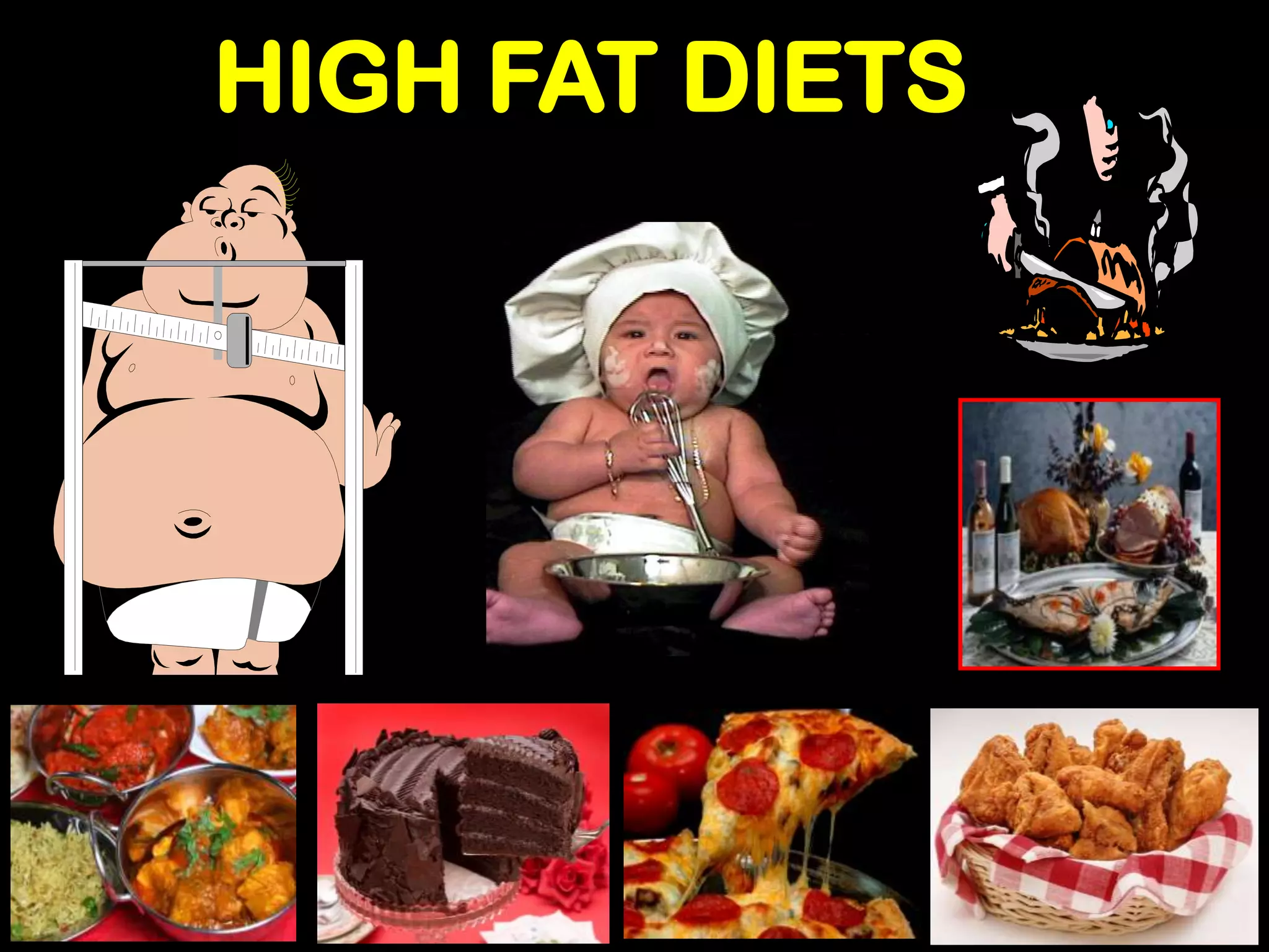 HIGH FAT DIETS
 