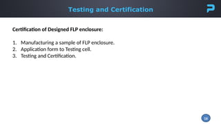 FLP ENCLOSURE PRODUCT DESign in the .PPTX